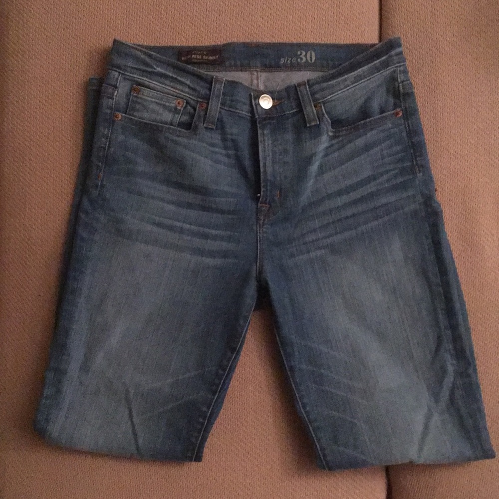 J. Crew Lookout High Rise Skinny BNWT